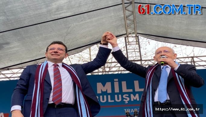 Millet İttifakı’nın Cumhurbaşkanı Adayı Kemal Kılıçdaroğlu, Trabzon'da Halka Seslendi