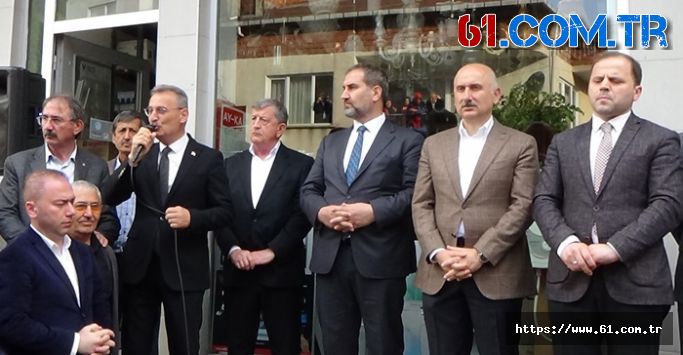 AK Parti 28. Dönem Trabzon Milletvekilleri Şalpazarı’na Teşekkür ve 2.Tur Cumhurbaşkanlığı’na Destek İçin Geldiler İçin Geldiler