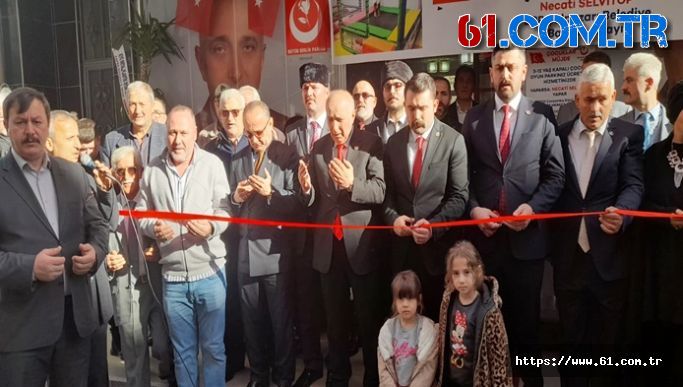 Alperen Ocakları Genel Başkanı Şalpazarı’nda Şehit Muhsin Yazıcıoğlu Ücretsiz Oyun Parkı Açılışına Katıldı