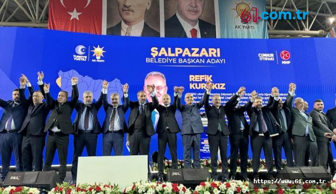 AK Parti Trabzon İlçe Belediye Başkan Adaylarını Tanıttı