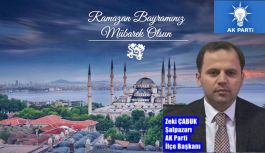 Şalpazarı AK Parti İlçe Başkanı Zeki Çabuk'dan Bayram Mesajı